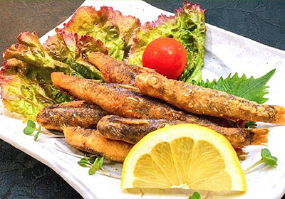 メヒカリ唐揚げ
