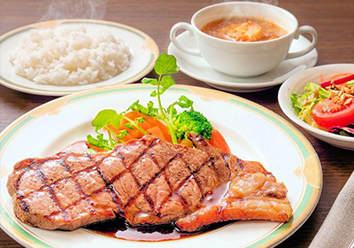 国産牛 ロースステーキ130g（たまり醤油だれ）